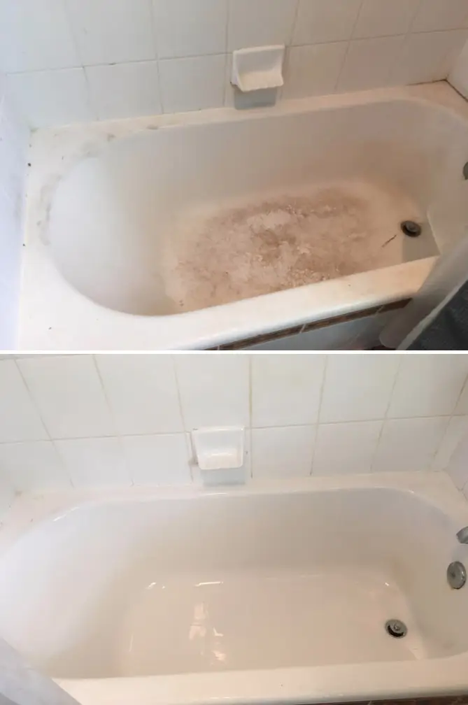 Before and After Cleaning Comparison